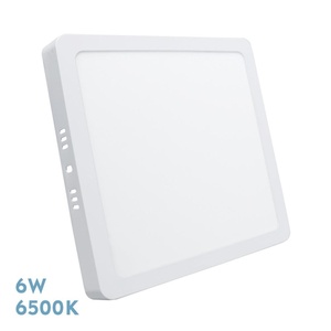 Downlight de Superficie Cuadrado 6W 6500K Blanco 540 lm 2.8x12x12 cm - Iluminación Eficiente para Espacios Interiores. - Product Image 1