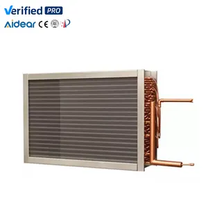 Industrial air conditioning stainless steel finned tube heat exchanger coil