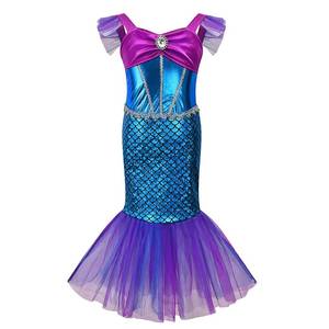 Disfraz de Princesa Sirena para Niñas, Traje de Baño para Halloween, Cumpleaños y Fiestas, Gran Venta - Product Image 2