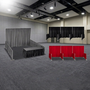 Booth <b>Stand</b> Pipe Drape Portable Flight Cases Move Simple Pipe Kit Sale - Product Image 1