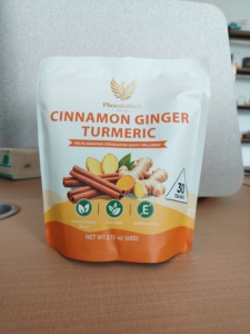 ชาขมิ้นขิงอบเชยพร้อมดื่ม ปราศจากคาเฟอีน บรรจุ 30 ซองชาชีวภาพเพื่อสุขภาพภูมิคุ้มกัน - Product Image 2