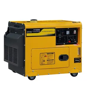 3kw 5kw 6kw 7kVA Small Petrol Gasoline Engine Portable Electric Diesel Generators for Home Use