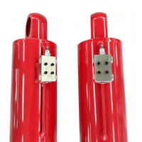 Cylindres hydrauliques à double action en acier chromé dur, haute tonnage, durables et abordables, fabriqués en usine, garantie 1 an