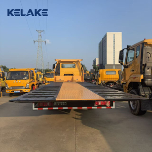 Yellow Tow <b>Truck</b> 20 Ton <b>Flatbed</b> Wrecker Diesel Manual Transmission New - Product Image 4