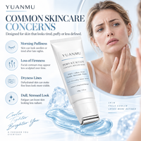 Masque facial raffermissant et hydratant PDRN Ice Sculpting Roller au caféine, niacinamide, ectoïne et peptides, gel rafraîchissant pour le visage