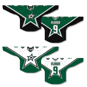 OEM Professionele Polyester Trainingskleding met Aangepast Logo Geborduurd Vintage Volledig Gesublimeerd Jeugd Hockey Jersey - Product Image 4