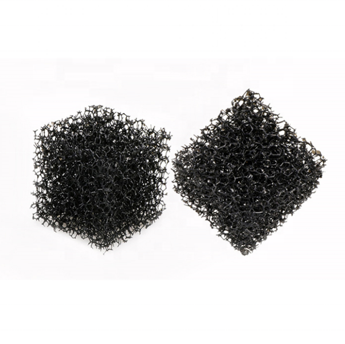 Очистка сточных вод, сетчатый полиуретановый фильтр, средство наполнения губкой