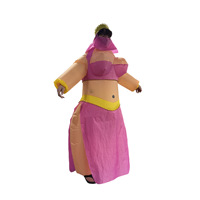 Costume gonflable arabe de style ethnique d'Halloween Costume gonflable de marche de performance de danse de mascarade