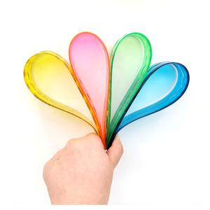 Útiles Escolares, Regla Flexible de PVC de Plástico Suave de 30 cm, Reglas Plegables Multicolores para Promoción - Product Image 4