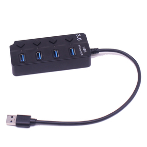 <strong>USB</strong> Multiple Ports Expansion Splitter Individual On/Off Switch <strong>LED</strong> <strong>Indicator</strong> Portable <strong>Usb</strong> <strong>Hub</strong> <strong>3.0</strong> Splitter 7 Port <strong>Usb</strong> Data <strong>Hub</strong> - Product Image 3