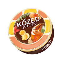 KOZED Collagen Peptide Gummies 25% Concentrated Fruit Juice Zero Fat Honey Flavor Sandwich Juicy Gummy Candy 138g Tin Box