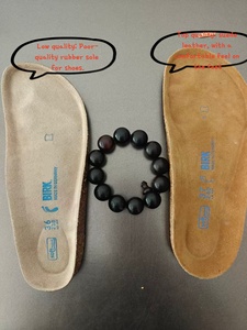 <span class=keywords><strong>Sandali</strong></span> piatti Birkenstock di alta qualità per esterni con suole <span class=keywords><strong>in</strong></span> vera pelle e <span class=keywords><strong>sughero</strong></span>, scarpe Birkenstock con <span class=keywords><strong>suola</strong></span> <span class=keywords><strong>in</strong></span> legno massello - Product Image 3