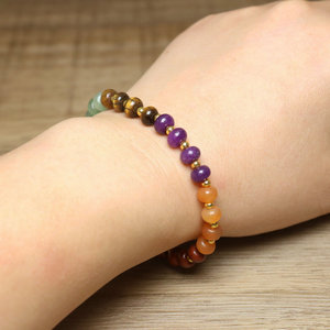 7-Round Energy <b>Healing</b> Beaded <b>Bracelet</b>, Adjustable Women's <b>Bracelet</b>, Wholesale Jewelry - Product Image 6