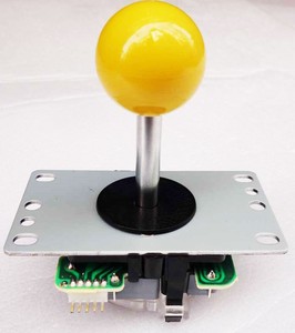 Joystick de Fabricante, Control Remoto <span class=keywords><strong>para</strong></span> Juegos, Controlador de Juegos Arcade, Palanca Circular, Bola Roja, Funciona con Monedas, Acero Inoxidable - Product Image 4