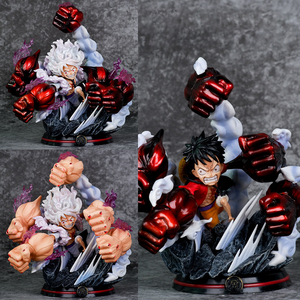 16.5CM PVC Figurines Collection Série Résonance 3 Styles Multi Fist Gear 5 Nika <span class=keywords><strong>Combat</strong></span> Posture Ones Pieced Luffy <span class=keywords><strong>Anime</strong></span> - Product Image 1