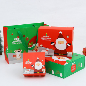 Caja de Regalo Navideña con Logotipo Personalizado, Juego de Bufanda, Envío Navideño, Tarjeta de Felicitación, Caja de Embalaje de Papel - Product Image 5