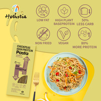 Pâtes Protéinées Faible en Calories et Sans Sucre, Faciles à Préparer, Faible IG, Adaptées au Régime Céto, à Base de Pois Chiches, Riches en Protéines, en Boîte