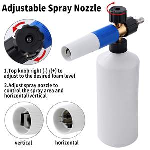 NBT,カスタマイズされたカーアクセサリーパワージェットキャノンプレッシャーソープ発泡体雪泡ランス - Product Image 5