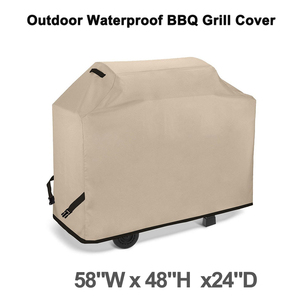 Vente directe d'usine, housse <span class=keywords><strong>de</strong></span> <span class=keywords><strong>barbecue</strong></span> <span class=keywords><strong>de</strong></span> 58 pouces, robuste, imperméable, anti-UV et anti-poussière, pour extérieur - Product Image 5