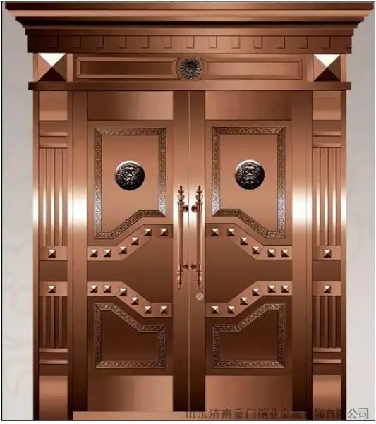 European Style Design cooper door for villa B-09