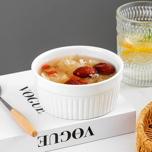 Taza de pudín de cerámica para hornear, tazón pequeño para hornear, olla de doble piel, taza de pudín, horno disponible, tazón de postre, taza para estofado - Product Image 3