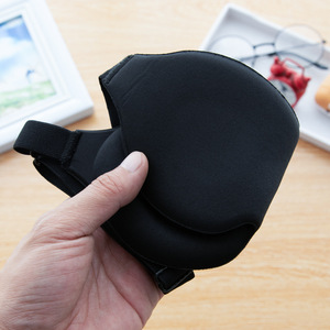 Máscara para dormir 3D Deep Eye Socket ajustable suave memoria algodón 3D Eye Sleep Mask con caja <span class=keywords><strong>de</strong></span> embalaje - Product Image 4