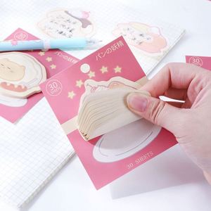 Stationery Sticky Notes Cute School Supplies <b>Memo</b> <b>Pads</b> Self-Adhesive Kawaii Stationery Cartoon - Product Image 6
