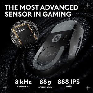 Logitech (G) PRO X SUPERLIGHT 2 DEX Wireless Gaming <b>Mouse</b> GPW4 Eagle Eye - Product Image 6