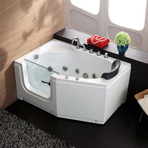 <span class=keywords><strong>Baignoire</strong></span> accessible pour personnes âgées Qianshengjia avec fonction de massage, ouverture latérale, design facile d'accès - Product Image 5