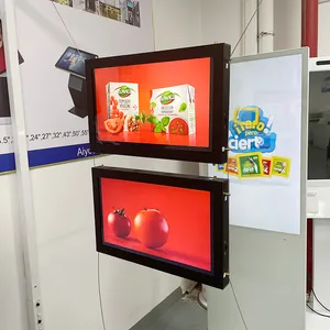 Hot Selling Fhd 1920X1080 Pixels Product Ips Panel Opknoping Lcd Signage Netwerk Digital Signage Display