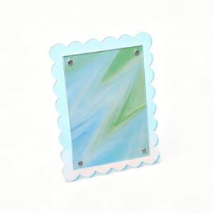 Custom Magnetic Acrylic <strong>Photo</strong> <strong>Frame</strong> with Hidden Stand 3.5x5 4x6 5x7 Custom Colors for Desktop Display OEM - Product Image 4