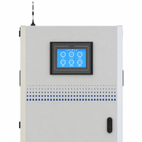 Moniteur de qualité de l'eau numérique multiparamètres en ligne avec armoire de surveillance 4G IoT RS485 pour la turbidité de l'eau potable, le chlore libre et le pH