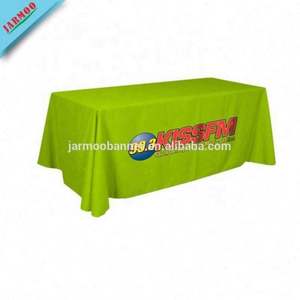 <b>Low</b> Price Factory Direct Wedding Custom Printed Dye Sublimation Polyester/Cotton Event <b>Table</b> Covers Cloths Custom Colors Sizes - Product Image 3