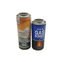 Fer-blanc de jet d'aérosol de gaz de butane peut 400ml/220ml bidon de gaz pour l'extérieur pour des pique-niques