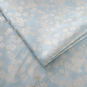 Stretchable 100% poliéster <span class=keywords><strong>Brook</strong></span> flor padrão tecido Jacquard tecido para vestuário - Product Image 4