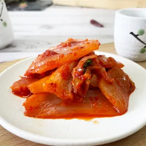 Top Kwaliteit Verse Natuurlijke Biologische Rode Korea Kool Pickles Pittige Koreaanse Kimchi Van Gaishi