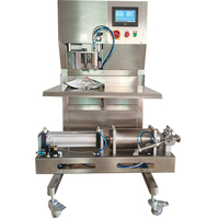 20L Automatische siroop passievrucht met zaden zak-in-doos zuiger vulmachine