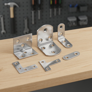 Support triangulaire en acier au carbone industriel pour la fixation et le soutien des cadres d'armoires - Product Image 3
