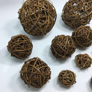 Tự Nhiên Wicker Khô Grapevine Nho Quả Bóng Hình Hoa Bình Phụ Wedding Đảng Bảng Trang Trí Giáng Sinh X'mas Vườn - Product Image 4