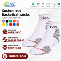Chaussettes de sport en coton tricoté éponge de haute qualité OEM pour hommes et jeunes, avec logo sur le dessous, taille cheville