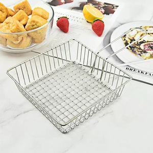 New Stainless Steel <strong>French</strong> <strong>Fries</strong> Basket with Handle Steel <strong>French</strong> <strong>Fry</strong> Chip Basket <strong>French</strong> <strong>Fries</strong> Desk Food Presentation Mesh Basket - Product Image 6