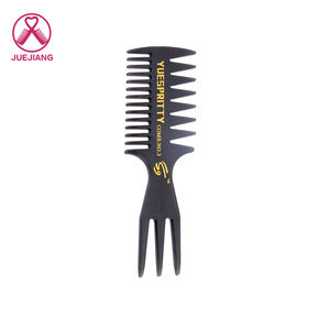 Peigne <span class=keywords><strong>Afro</strong></span> en plastique, pour Salon, barbier, cheveux grande huile, pour hommes, vintage, vente en gros, imprimé, rétro, Texture - Product Image 3