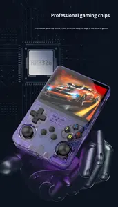 Nuevo REPRODUCTOR DE VIDEOJUEGOS portátil HD de 4,0 pulgadas, <span class=keywords><strong>consola</strong></span> de juegos portátil con Wi-Fi, batería de 2500mAh para juegos GBA PSP PS1 - Product Image 2