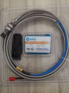 Sensor de Proximidad por Corrientes de Foucault, Máquina de Prueba de Desplazamiento, IP68, Acero Inoxidable, Rango 0-2mm, Sensor de Proximidad DWY3300, Eje - Product Image 3