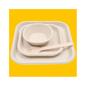 Vaisselle ronde jetable entièrement dégradable et respectueuse de l'environnement pour une restauration sans déchets directement du fabricant indien - Product Image 3