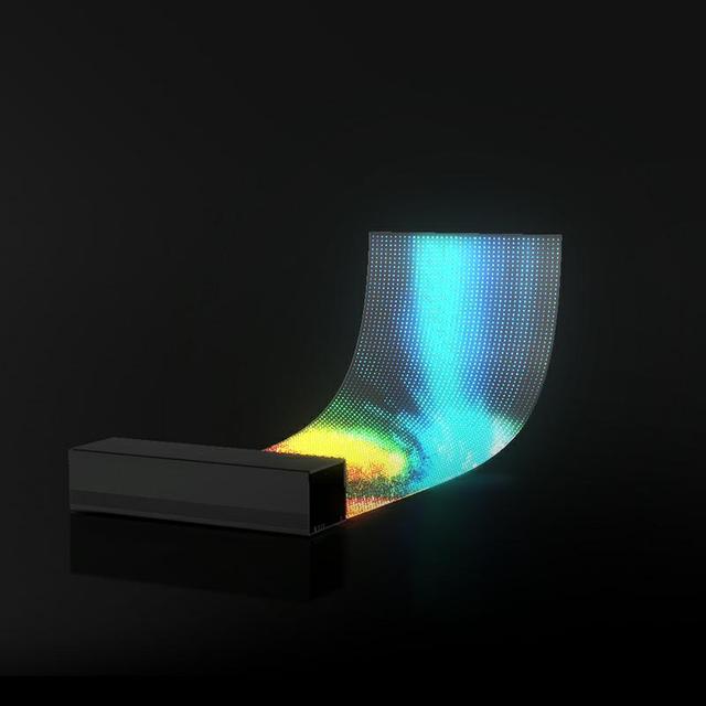 Flexible COB LED Transparent Crystal Film Advertising Screen Anti-Glare for Glass Doors Shopping Malls Retail Stores Graphics