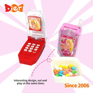 Kẹo Bán Buôn Tùy Chỉnh Nhãn Hiệu Riêng Chiếu Sáng Âm Nhạc Điện Thoại Di Động Nhấp Nháy Điện Thoại Đồ Chơi & Ngọt Ngào Kẹo Cứng Trẻ Em Kẹo Đồ Chơi Odm - Product Image 4