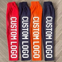 Pantalon de jogging décontracté pour homme en coton épais avec imprimé graphique pixel, style streetwear Y2K hip-hop, coupe ample