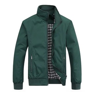 Giacche Corte alla Moda per Primavera, Autunno e <span class=keywords><strong>Inverno</strong></span>, <span class=keywords><strong>Abbigliamento</strong></span> <span class=keywords><strong>Casual</strong></span> in Poliestere con Chiusura a Zip per <span class=keywords><strong>Uomo</strong></span> - Product Image 3
