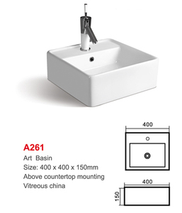 MING <span class=keywords><strong>LIU</strong></span> Lavabo de Baño Cuadrado de Cerámica con Diseño Moderno, Certificado ISO9001, Fácil de Limpiar, Color Blanco, Garantía de 3 Años - Product Image 2